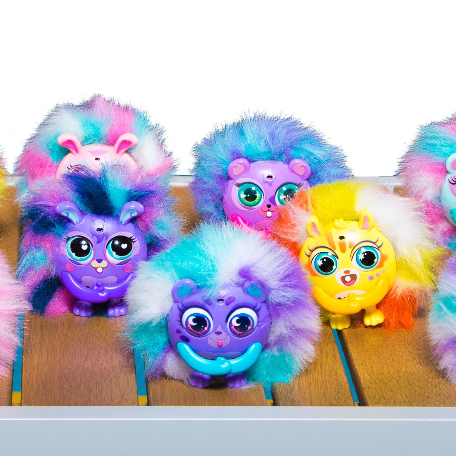 Интерактивная игрушка из серии Tiny Furry – Cookie, мурлыкает, свистит, зевает  